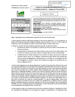 Déliberation : approbation de la modification simplifiée du PLU