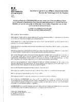 Arrêté préfectoral portant sur l’ouverture d’une enquête publique sur l’extension de la carrière