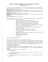 PV de la séance du 26 aout 2025